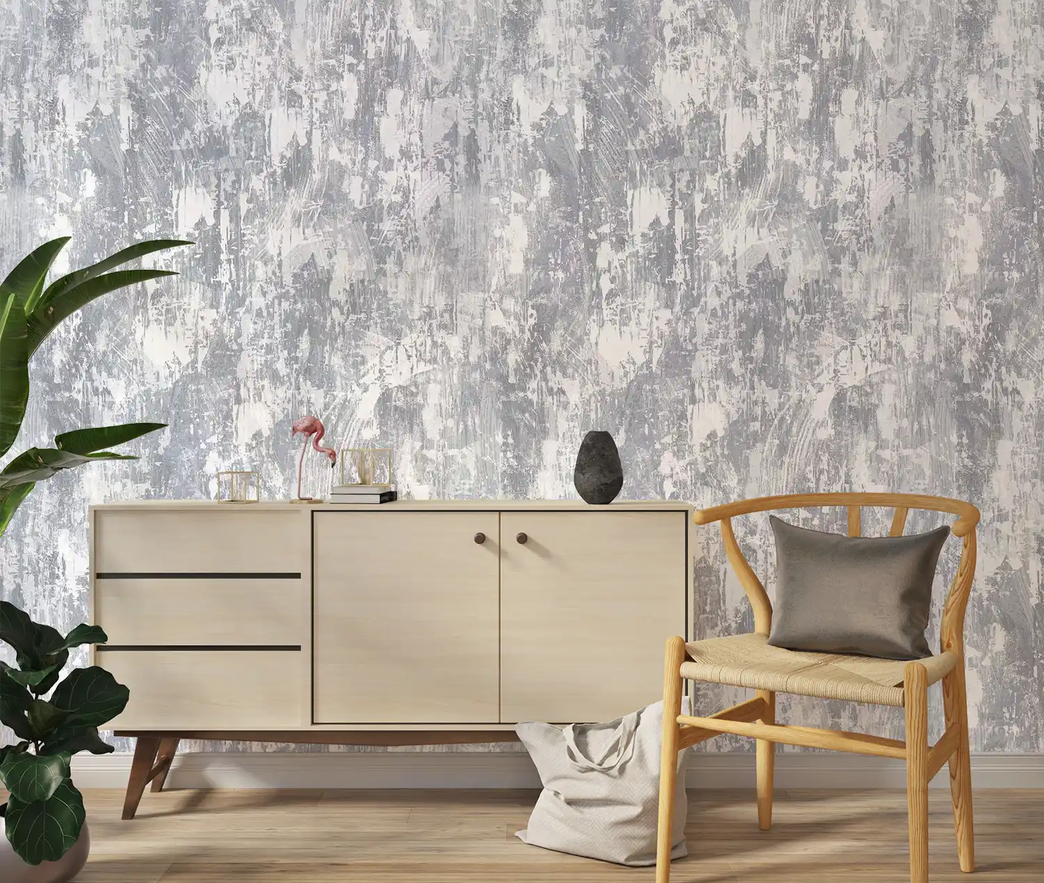 Gray Concrete Pattern